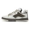 Li Ning Weiwu Pro Suede Leather Comfortable Versatile Non-Slip Wear-Resistant Lightweight Low-Top Skate Shoes Men sneaker White Gray AECS059-2