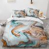 Geometric luxury honeycomb stone pattern 3D printed bedding set queen size 2/3pcs microfiber duvet cover cool style