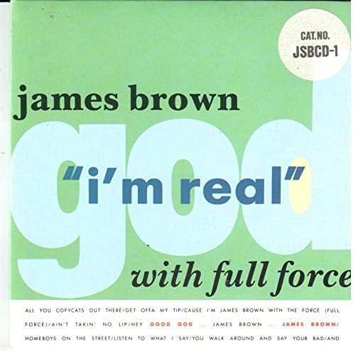 

CD JAMES BROWN - I m Real 52132SB Scotti Bros. Re 1990 US Soul/Funk Used