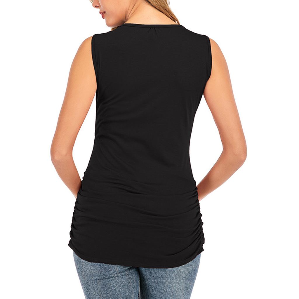 Women's Maternity  Top Breastfeeding Top Tee Shirt Double Layer Pregnancy