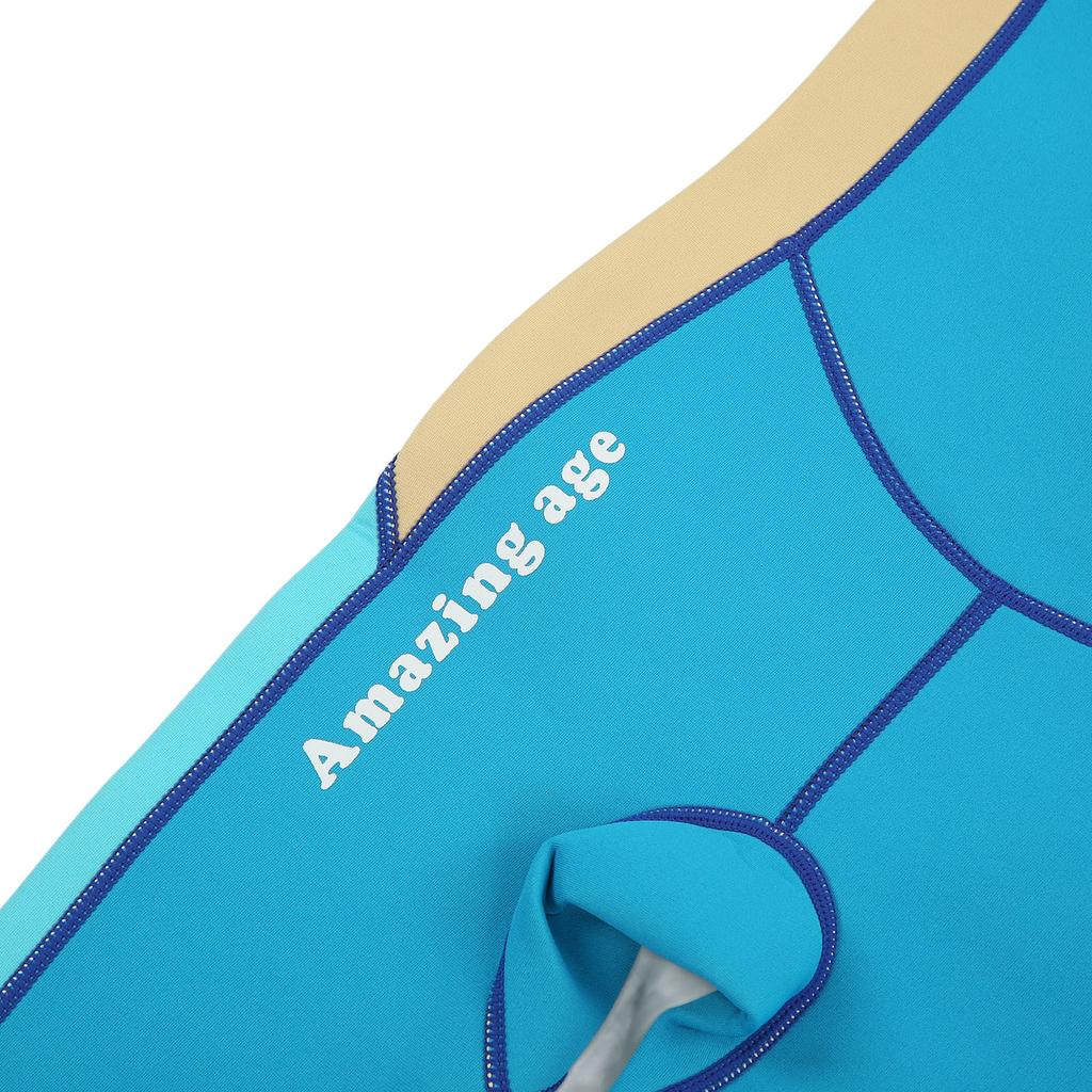 Kids Wetsuit 2.5mm Long Sleeve Thermal Neoprene Toddler Youth Wetsuit for Girls Boys Surfing Swimming Diving Snorkeling 12 Size
