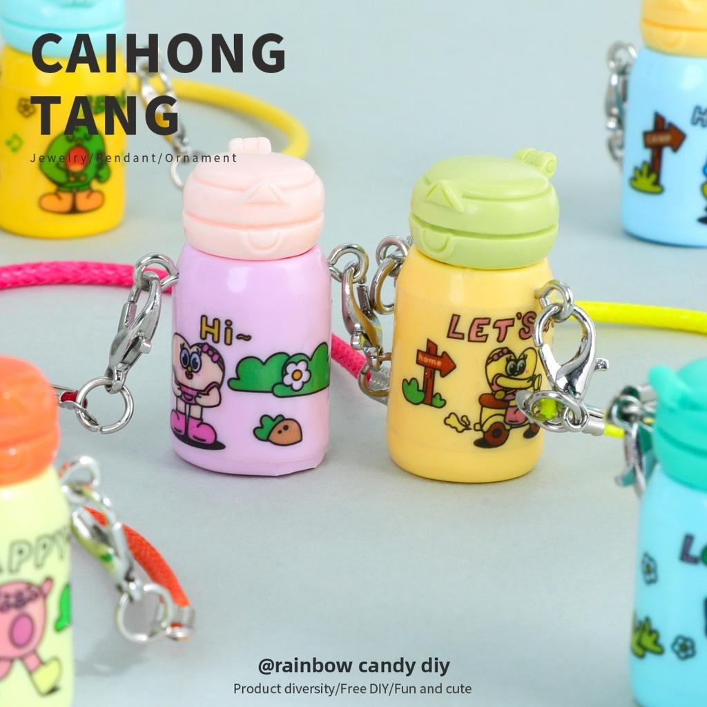 Ropa Labubu Doll Thermos Cup Model Mini Water Bottle Baby Bottle Pendant Accessories Doll Clothes Outfit Decoration