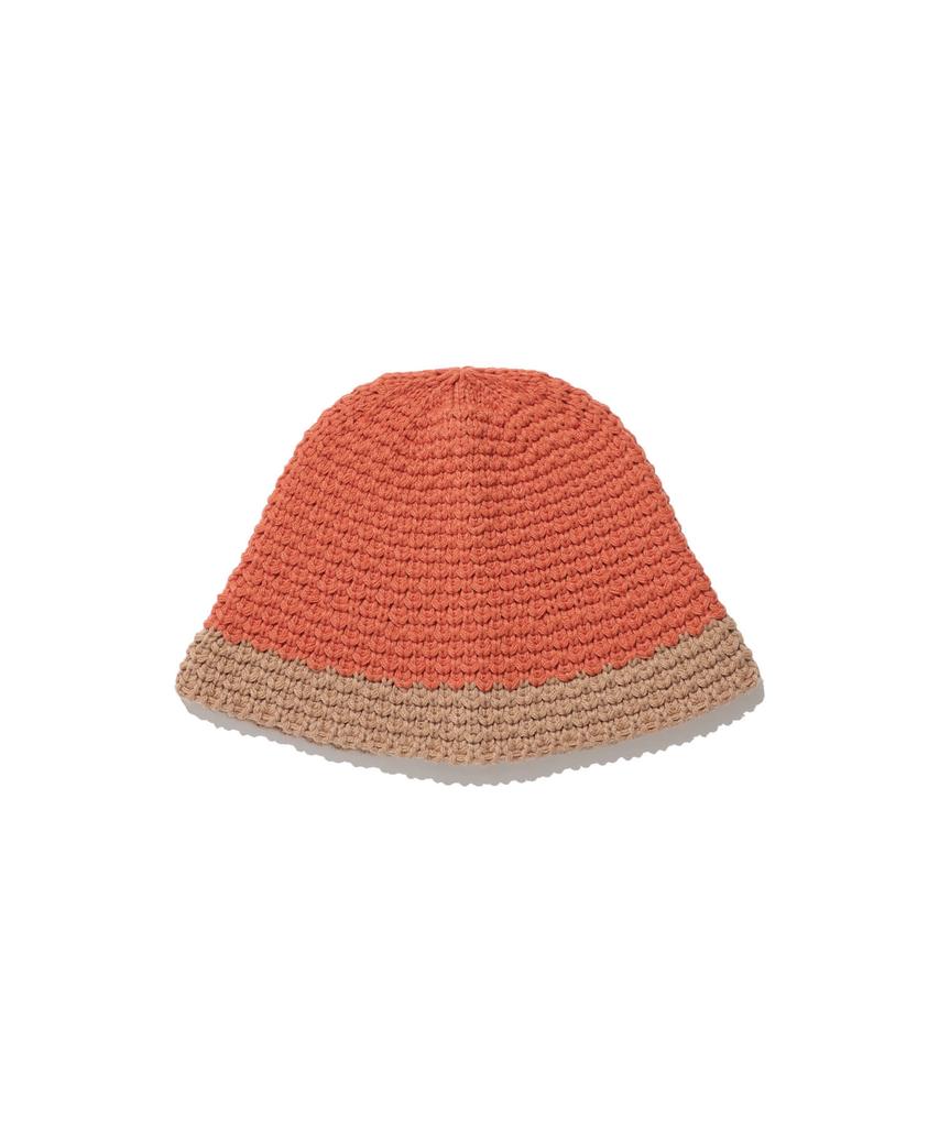 NICEGHOSTCLUB Knit Bucket Hat_Orange(Ng2Dfuab26A)