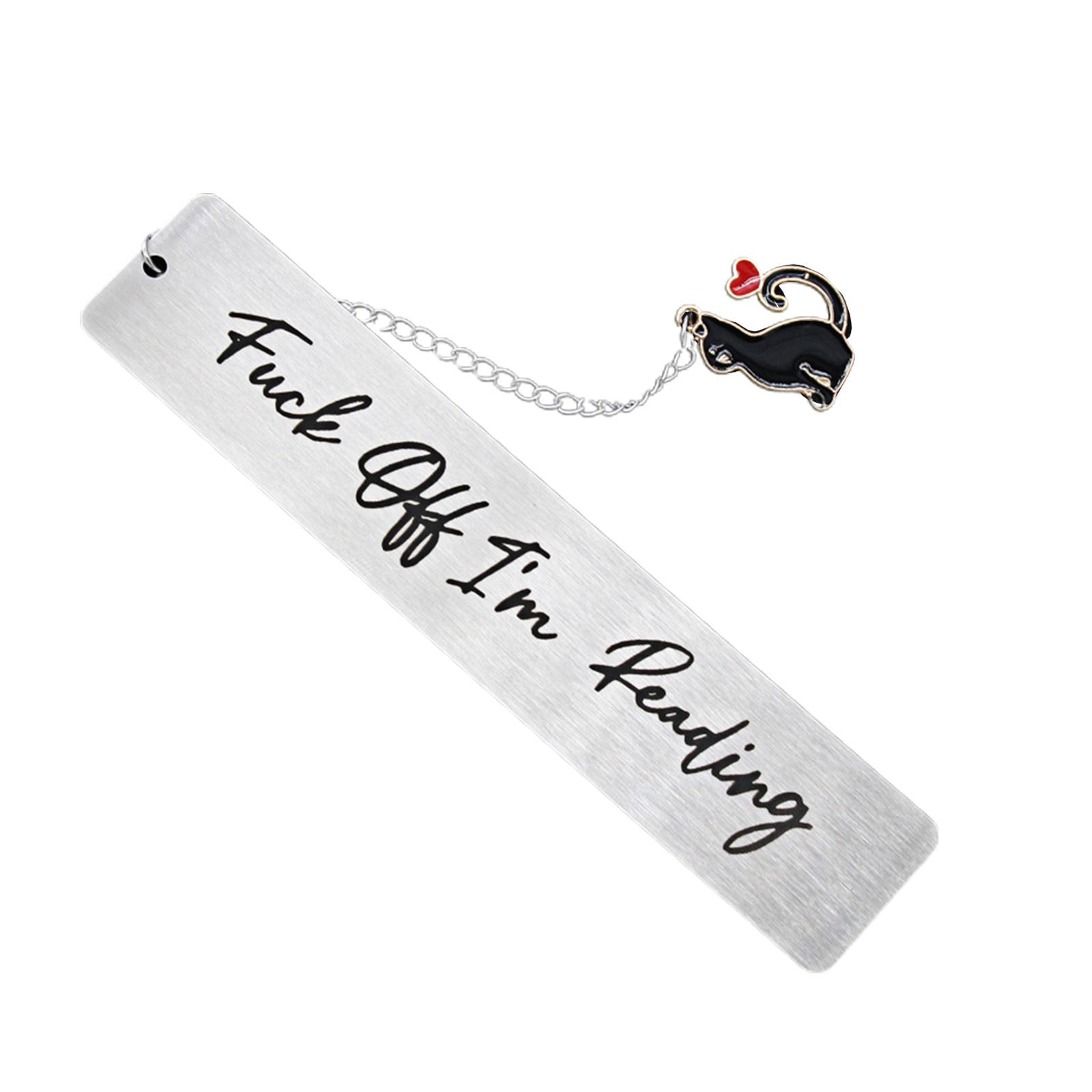 

Закладки из нержавеющей стали с подвесками в виде кошек, закладки для книг, разделители страниц, подарок учителю, читателю, другу 5