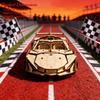 1 wooden DO-IT-YOURSELF convertible sports car a Imaginative 3D puzzle ideal as a festive Present or home decoration