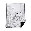 Kids Halloween Drawing with Brushes, 70 Cm, Parent-Child Coloring Blanket for Children