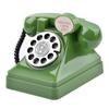 Phone Money Saving Box Sculpture Cartoon Tabletop Decoration Retro Telephone Piggy Bank for Shelf Bedroom Office Desktop Home