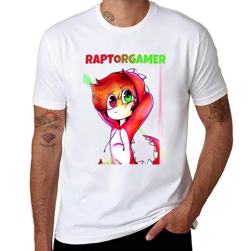 Raptorgamer Is Here Tshirt Casual Lightweight Short Sleeve Top