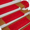 Vidaxl Stair Treads, 10 Pcs, 65X21X4 Cm, Red