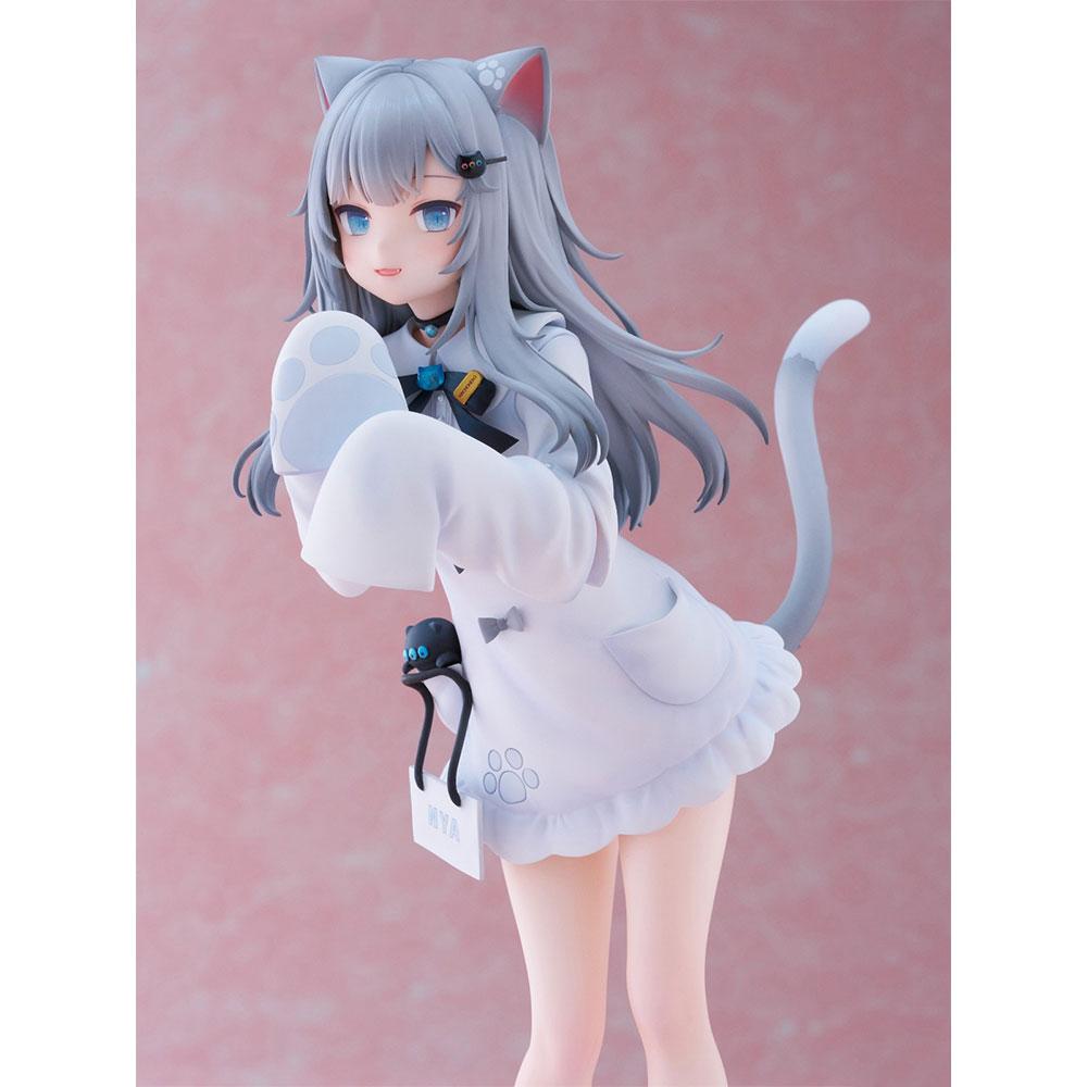 22CM Anime Nachoneko Figure Stand Animation Model Toys Gifts Collection Decoration Ornaments PVC