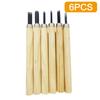 3/6/12PCS Wood Carving Chisel Set Woodworking Tools Hand Chisels Wood Gouges for Woodworkers Professional Wood Carving Tools Kit
