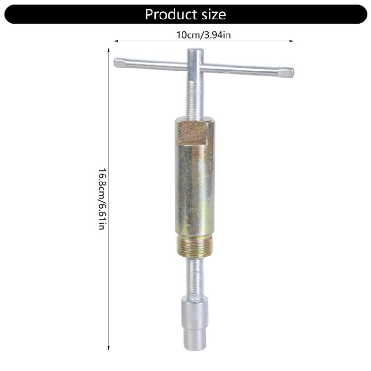 Easy to Use Ferrule Puller Metal Plumbing Tool for 1/2Inch Compression Sleeves, Protects Copper Pipe During Removal