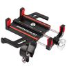 Bicycle Phone Holder Screw Mounted Adjustable Knob Anti-slip Shockproof Aluminum Alloy Phones Fixing Universal Handlebar Motorbike Cell Phone