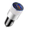 Mini Metal Car Charger 15W Fast Charging Intelligent USB+PD Interface for Vehicles Car USB Adapter Fast Super Car Charger