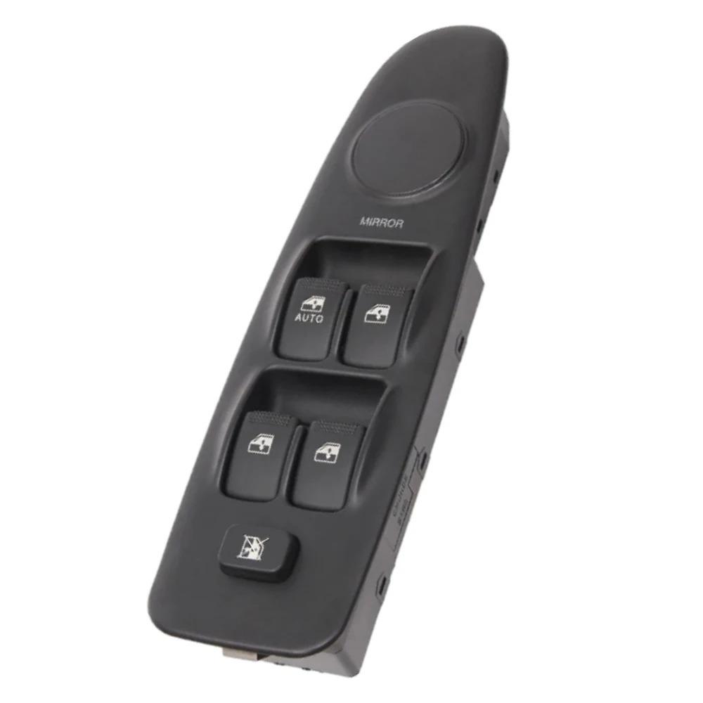 Black Power Window Switch Panel for 2001-2006 Hyundai Elantra (Part: 93570-2D100CA)