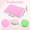 1 PCS Fondant Foam Pad 5Holes Rectangular Fondant Cake Sponge Pad Mat Clay Modelling Tools Silicone Sponge Mat Paste Fondant Cake Flower Drying Mat