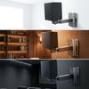 Speaker Wall Mount Bracket Full Motion Bookshelf Sturdy
