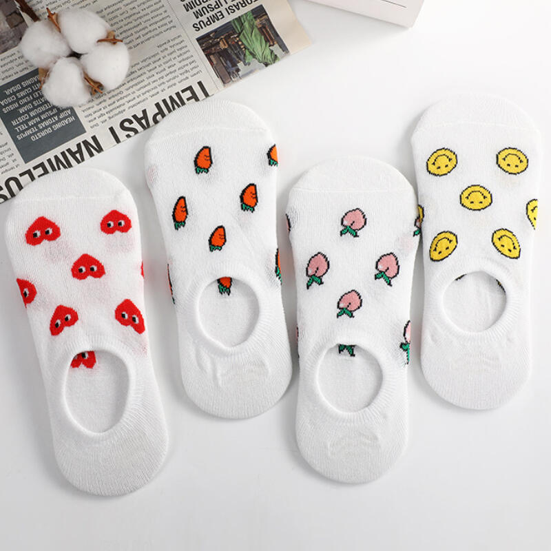 [4-Pair Set] Ricardo Women s Fashion Socks 4-pair set