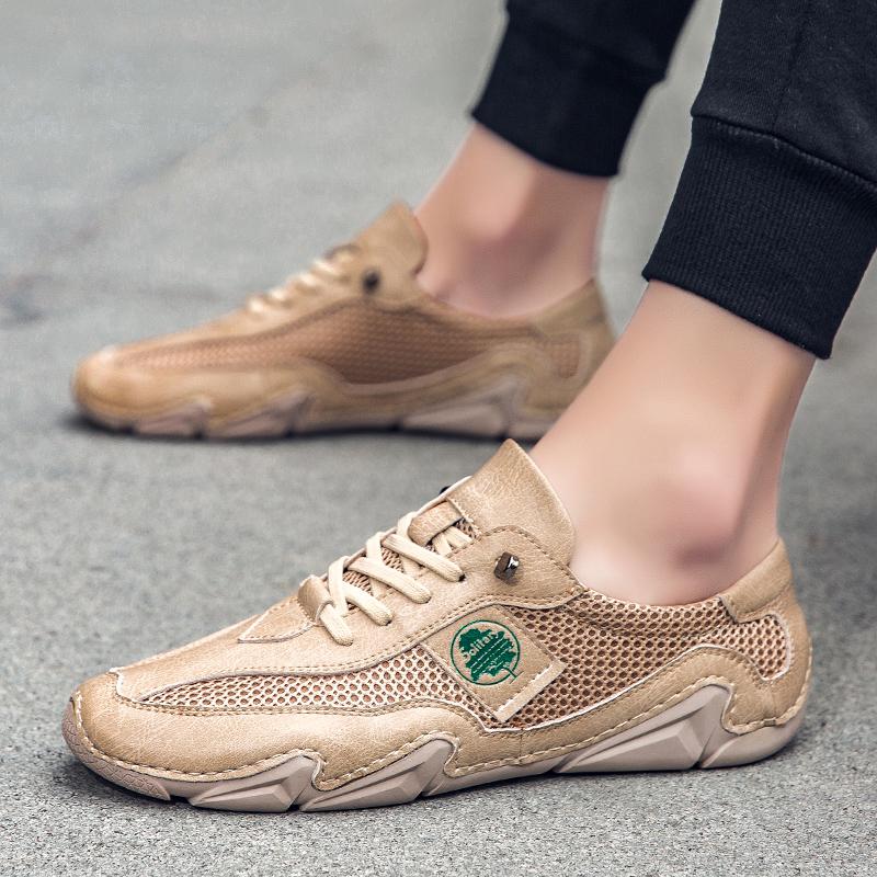 Pánské boty Tenisky Pánské tenisky Luxusní boty Pánské ležérní Trenér Závody Prodyšné módní povaleče na běhání Boty pro muže