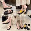 Sandal Slippers Female Summer Outside Wear with Skirt Fairy A Word Drag Thick Bottom Casual Beach Shoes Female Fashion Women Summer Breathable Shoes