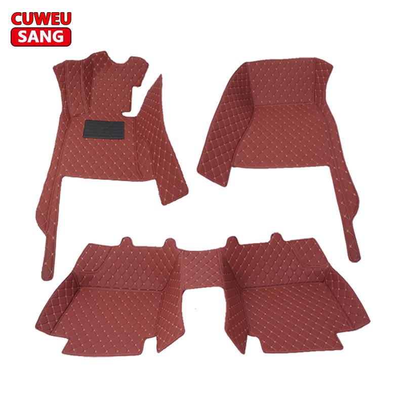 Custom Fit Car Floor Mats for Lincoln Aviator Corsair 2018-2025 Auto Carpets Foot Mat Accessories tk2