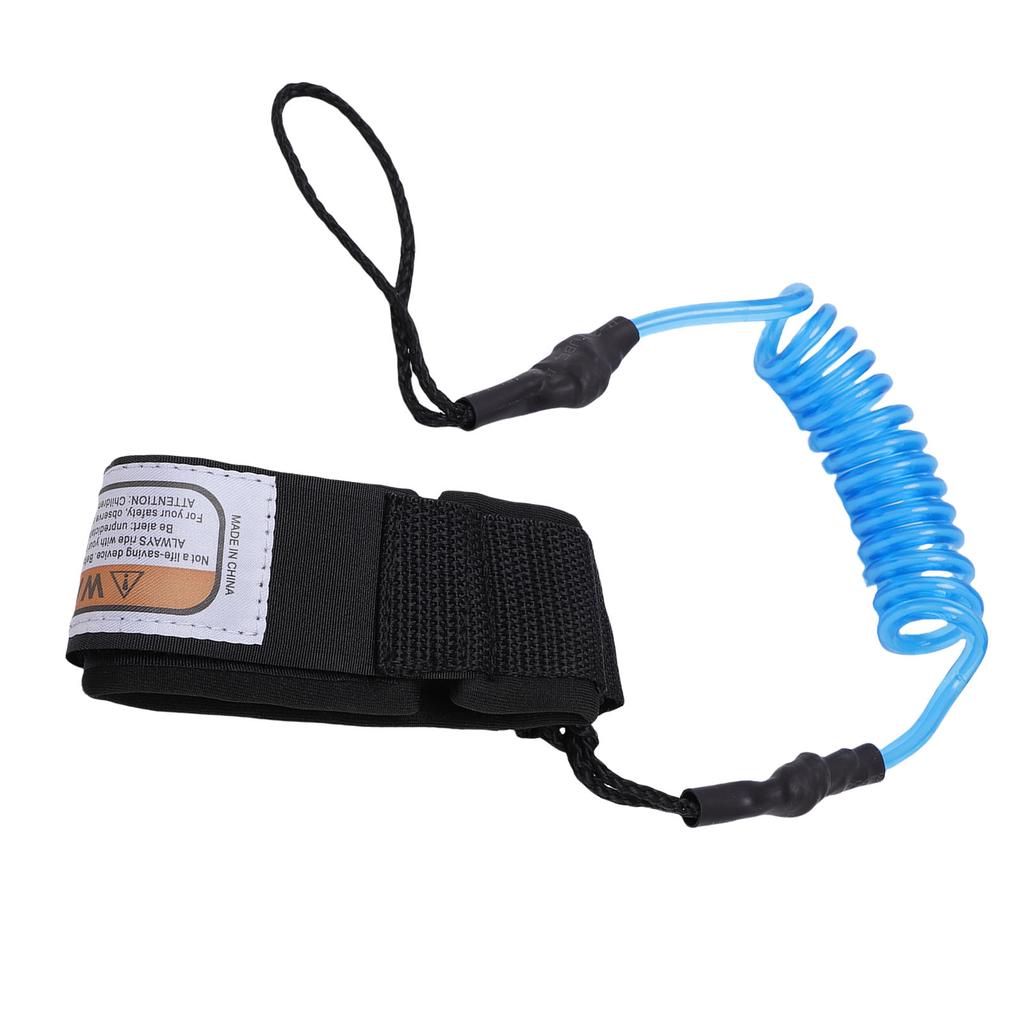 Surfboard Leash 4ft 5.5mm TPU Nylon 2 Headed Surfing Strap for Shortboards boards Skimboards