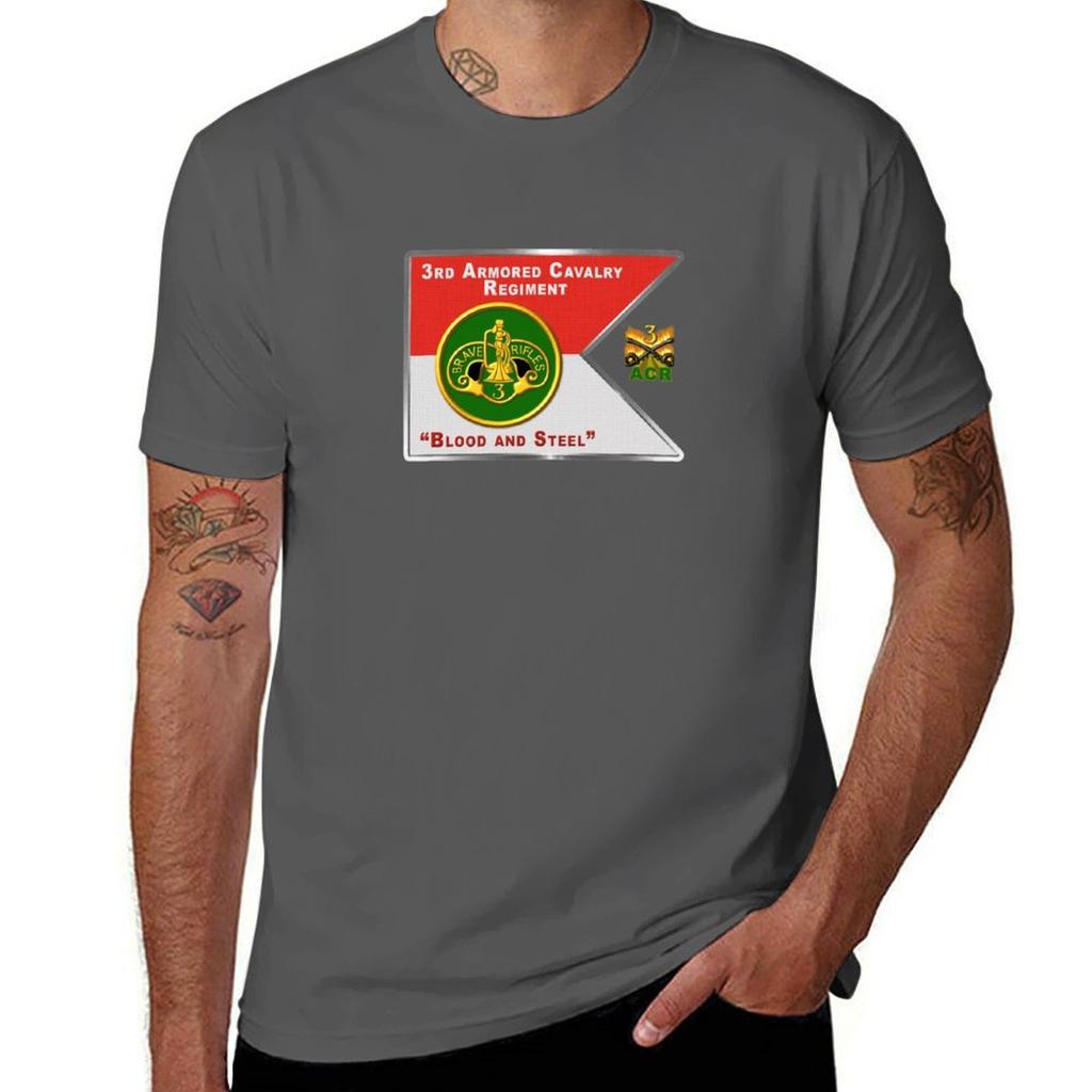 3rd Armored Cavalry Regiunisext Acr Brave Rifles Tshirt Moisture Control Sports Tee Tshirt