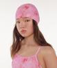 Lupeulupeu [Blumen-Duschhaube_Rosa] Stoff-Badehaube