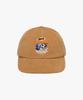 GOALSTUDIO Graffiti Corduroy Duckbill Cap-Camel