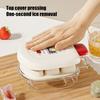 Cartoon Print Ice Cube Maker, Ice Cube Mold with Buckle Sealing Cover, Easy Release Food-Grade Safe Ice Tray