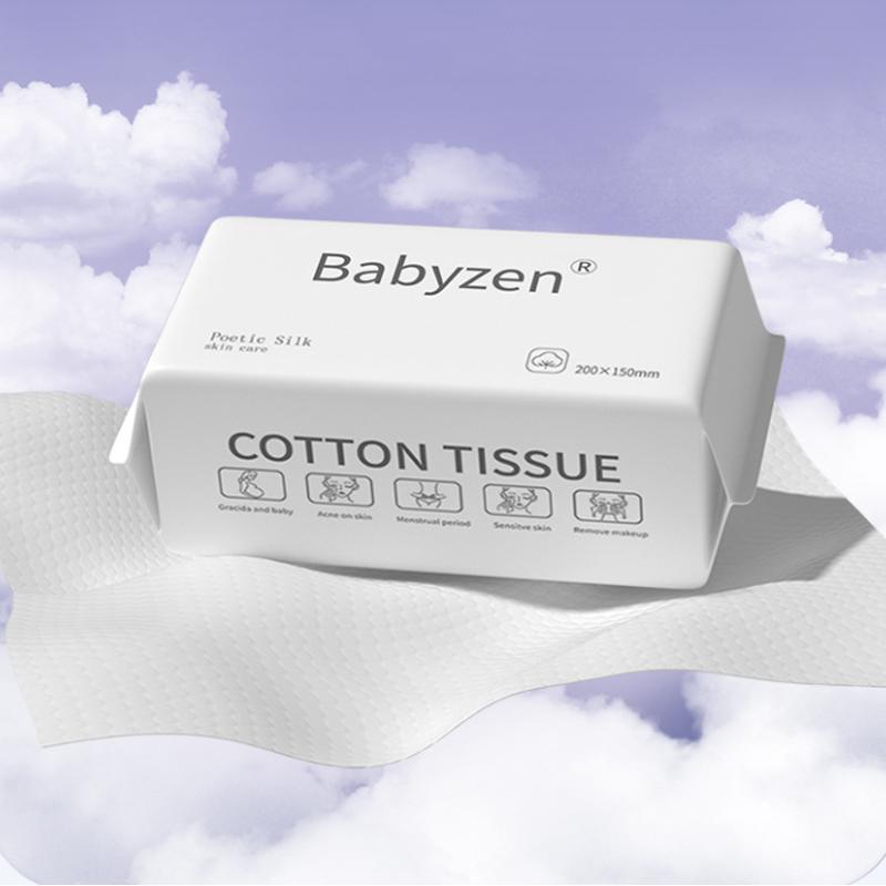 100pcs Soft Cotton Towel Disposable Face Towel Home Travel Face Towel Make Up Tissue Soft Facial Cleaning Skin Care Washing