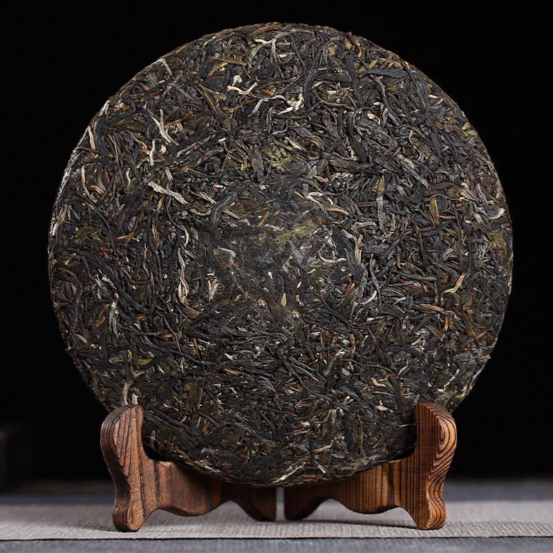 2019 Lincang Sheng Puerh Tea Qizi Ancient Tree Plum Aroma Raw Puerh Tea 357g
