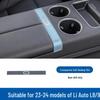 25 Model Compatible Li Auto L8/L9 Interior Film: Gear Shift, A/C Central Control, Dashboard Transparent TPU Protector