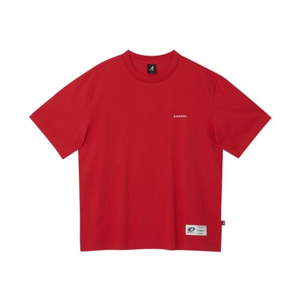 KANGOL Красная футболка с коротким рукавом и логотипом Rush krecsT27810 M