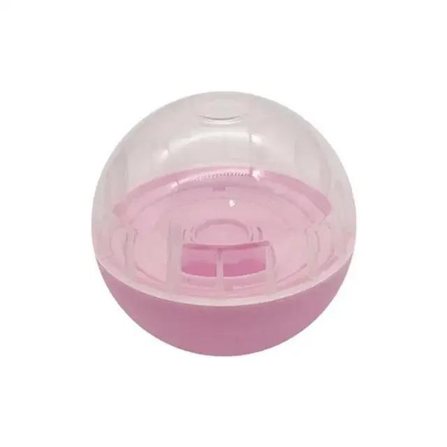 Interactive Pet Treat Dispenser Ball IQ Training Slow Feeder for Cats Dogs Adjustable Leakage Toy