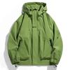 Spring and Autumn Hooded Jacket Men and Women's Same Loose Work Jacket Casual Versatile Windproof Sports Function Shock Clothes