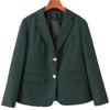 Damen Campus-Stil Anzugjacke - Herbst 2021 Professionelles Interview-Oberteil für Studierende