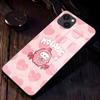 Cute A-molang Phone Case For IPhone 17 Pro Max 16 15 14 Pro Max 13 11 X Xs Xr 8 7Plus Glass Cover