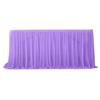 Delicate Pearls Tulle Table Skirt For Weddings Easy Assembly Table Drape Decorative Table Cloth for Formal Occasion Setup