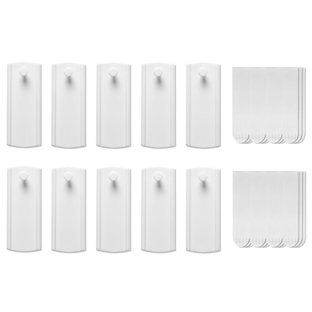 10Pcs Removable Picture Hangers Without Nails Heavy Duty No Drill Frame Hooks  Bathroom
