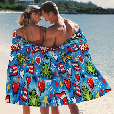 Wuthering Waves Aemeath Towel Quick Drying Beach Towels Are Suitable For Swimming Pools Camping Yoga And The Gym