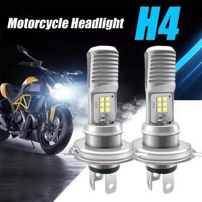 Motorcycle Headlight Motorcycle Scooter H4 6500K Ight Light Lamp Bright Super Lights DRL N2Y4