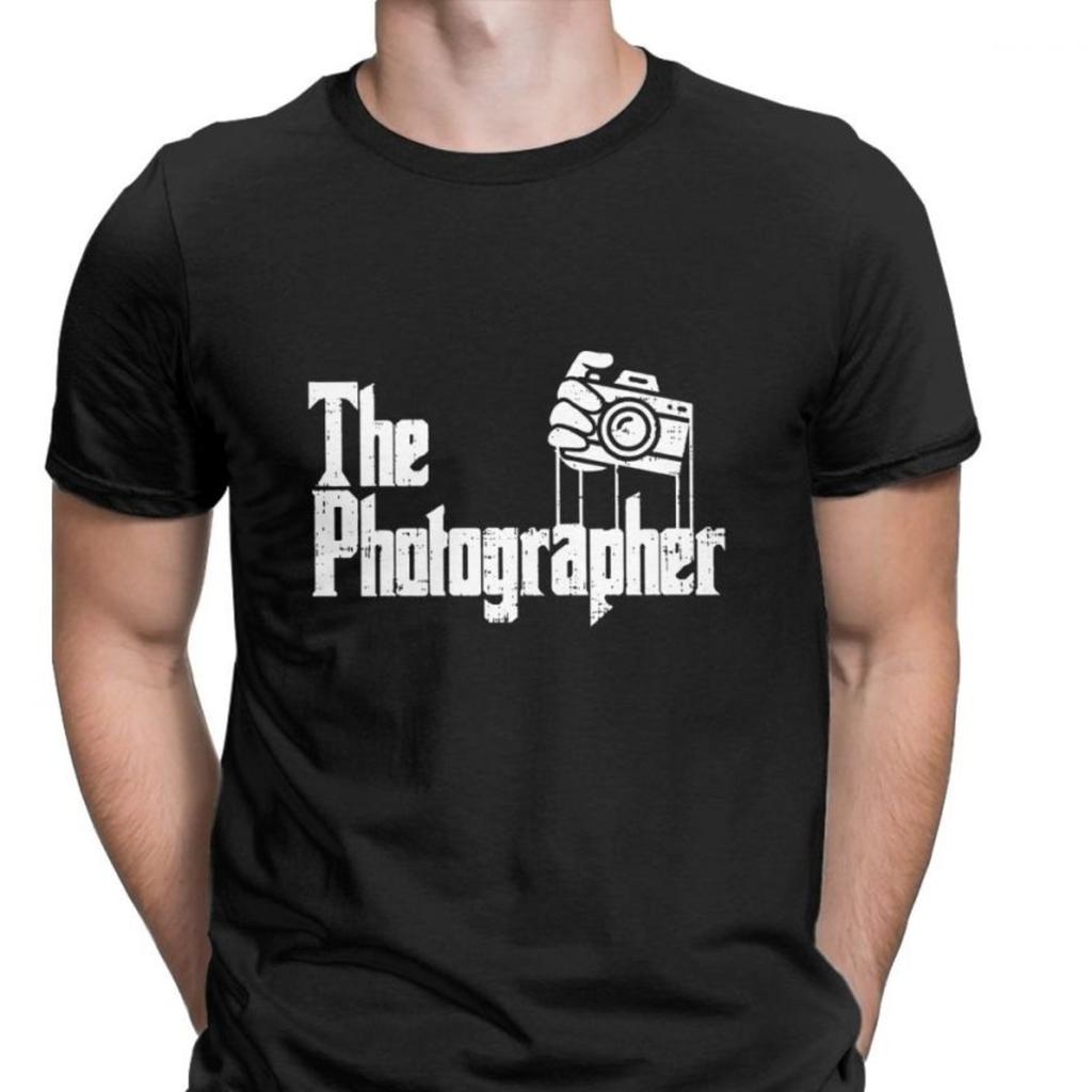The Pographer T Shirt Men's Premium Cotton Hipster T Shirt Happy Year The Godfather Tshirts Camisas Pography Clothing