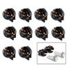 10pcs T10 W5W 194 Bulbs Holder Wedge trument Dash Light Base Twist Socket Lock trument Panel Cluster Replacement Socket