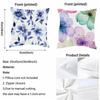 F-Floral Print Cushion Cover Fabric Soft Furnishing,Pillowcase, Cushion Cover, Sofa Pillow, Home Decoration