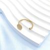 Personalized Stainless Steel Japanese-Korean Minimalist Ring – Perfect for Index or Pinky Finger.
