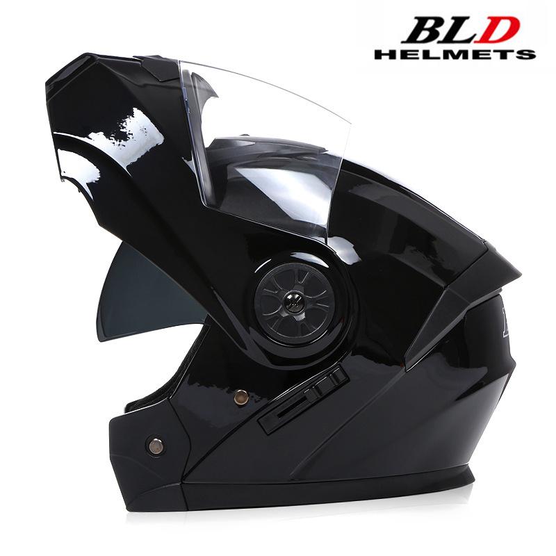 Full Face Motorcycle Helmet for Adults ABS Shell and EPS With Vents Washable Liner Quick Release Buckle Motorbike Street Bike Helmet for Men&Women