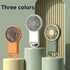 Mini Handheld Fan USB Charging Foldable Desktop Fans Portable Outdoor Fans Low Noise Compact Three Speed Adjustable Small Fan