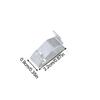 Car Seat Iron Guard Buckle 10Pcs V Shaped Clips Support Interior Panel Backrest Securing Universal Fit for Sedan and SUV