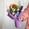 Handmade Hand-woven Sunflower Finished Simulation Flower Crochet Sunflower  Valentine's Day